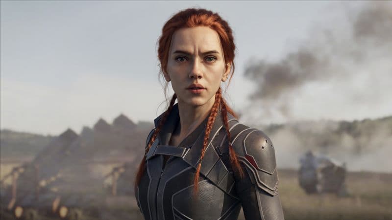 Black Widow CGI Wallpaper