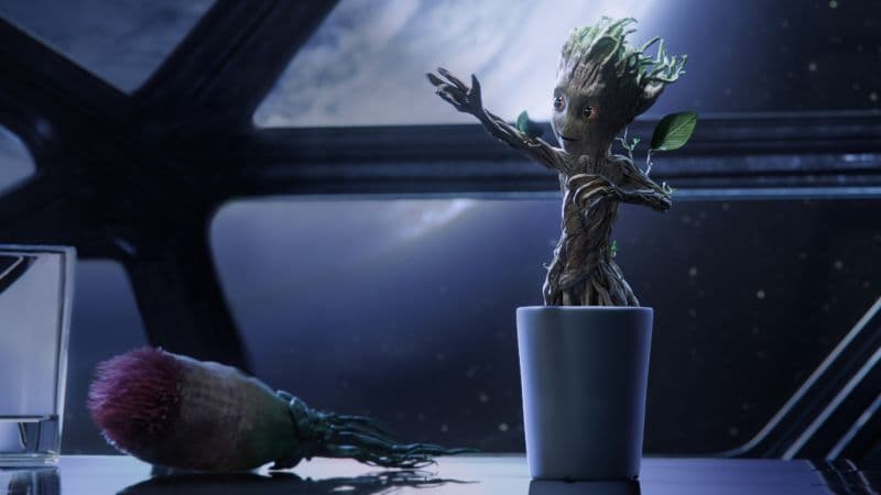 I Am Groot Baby Groot Wallpaper