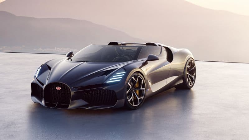 Bugatti W16 Mistral 5K Wallpaper