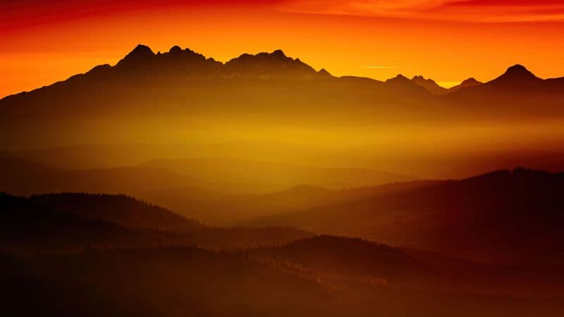 Tatra Mountains 8K Wallpaper