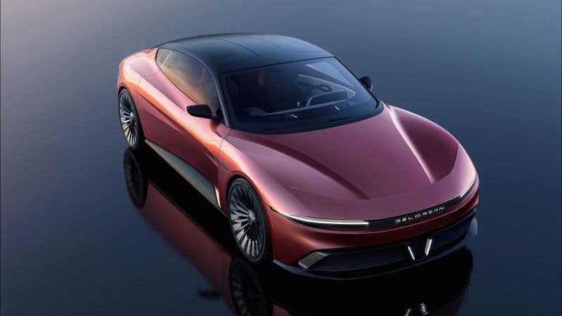 DeLorean Alpha5 Launch Edition Electric Sports cars Wallpaper