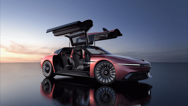 DeLorean Alpha5 Launch Edition Prototype Wallpaper