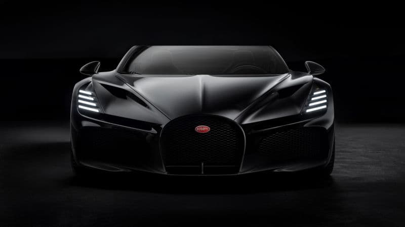 Bugatti W16 Mistral Black cars Wallpaper