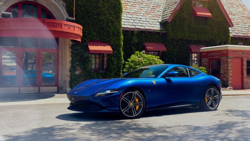 Ferrari Roma Luxury sports car Wallpaper