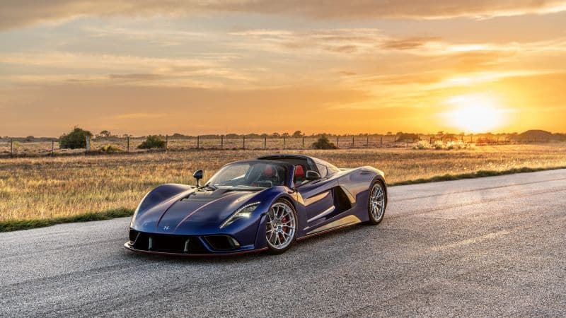Hennessey Venom F5 Roadster Sports cars Wallpaper