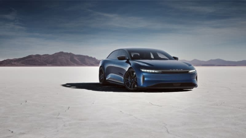 Lucid Air Sapphire Electric cars Wallpaper