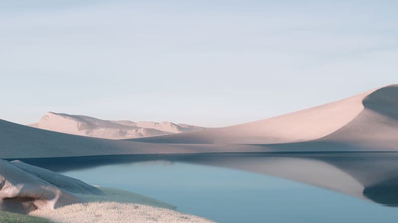Aesthetic Desert Wallpaper