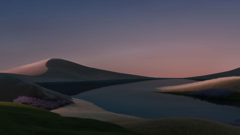 Desert Night Wallpaper