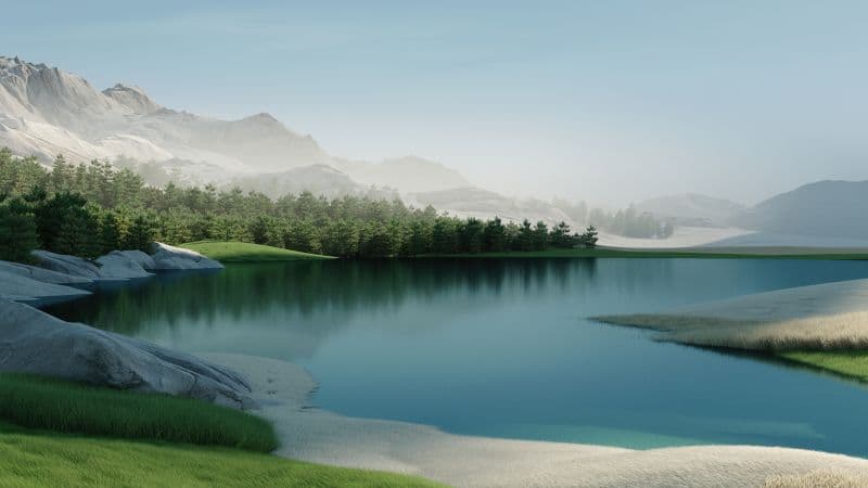 Landscape Windows 11 Wallpaper