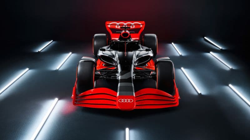 Audi F1 launch livery 5K Wallpaper