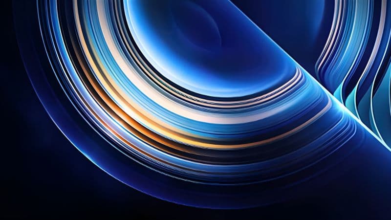 Rings Blue background Wallpaper