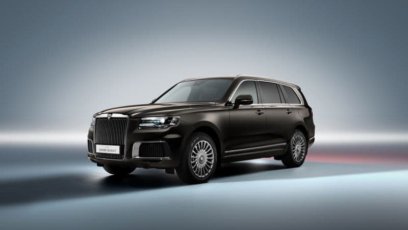 Aurus Komendant Luxury SUV Wallpaper
