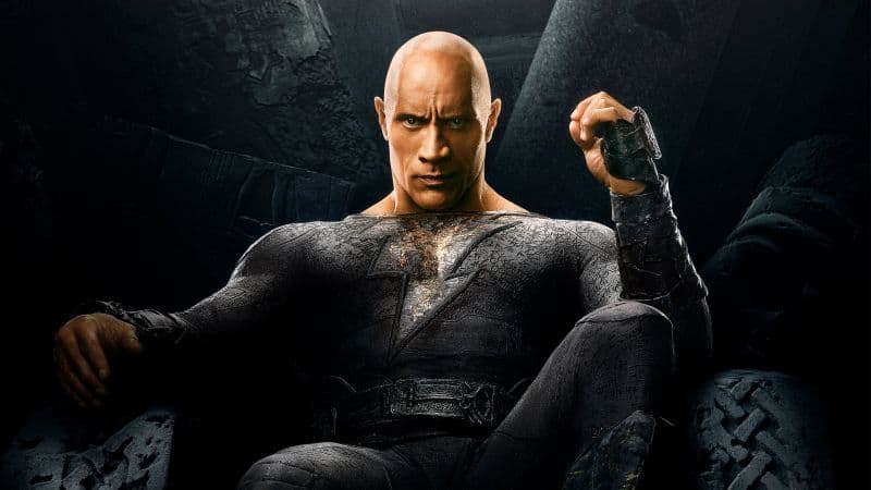 Black Adam Dwayne Johnson Wallpaper