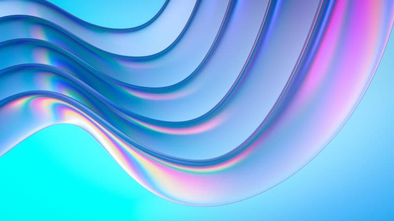 Gradient Abstract Glass Wallpaper