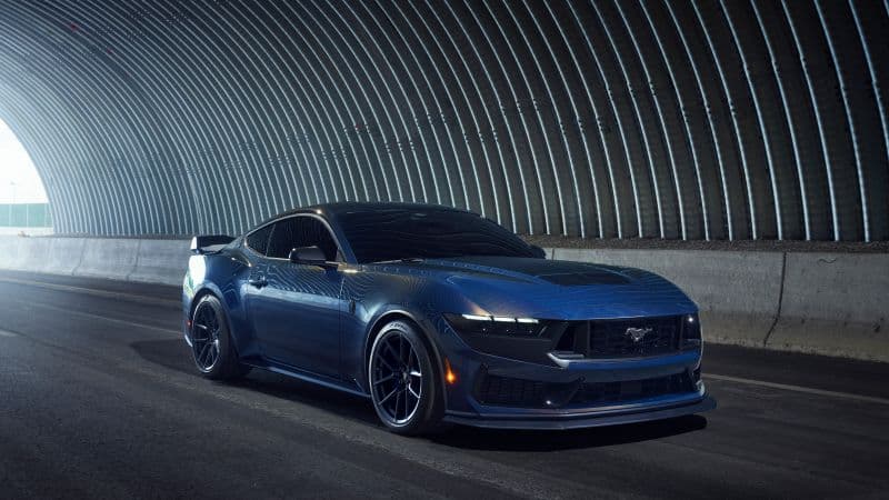 Ford Mustang Dark Horse 8K Wallpaper