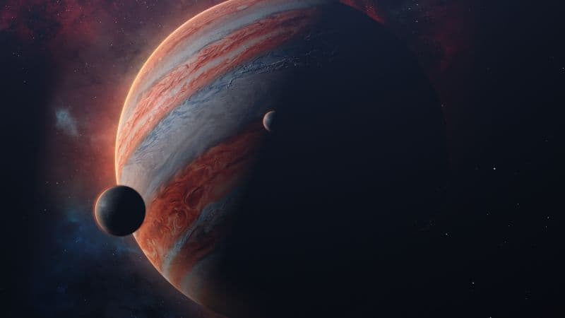 Jupiter Moons of Jupiter Wallpaper