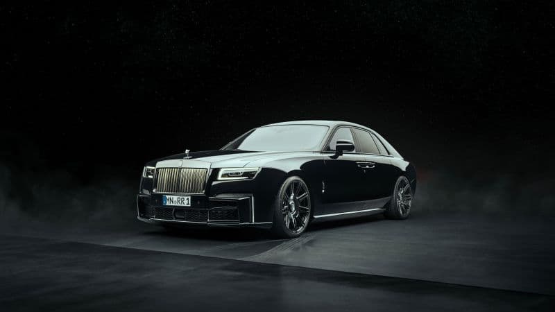 Spofec Rolls-Royce Black Badge Ghost Wallpaper