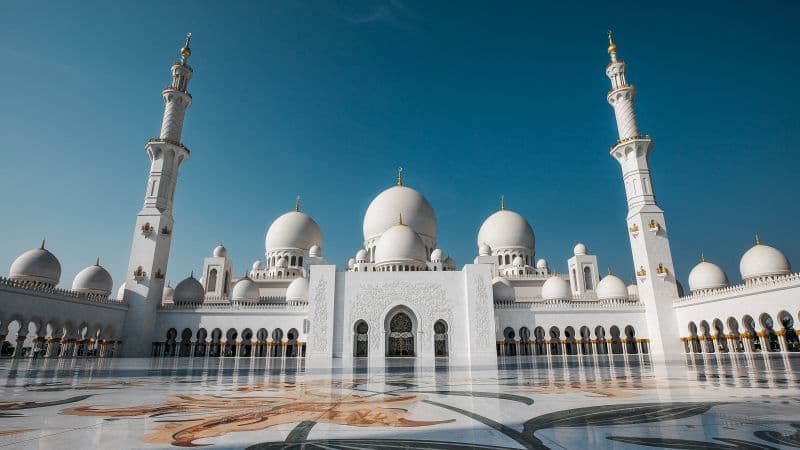 Grand Mosque Grand Bur Dubai Masjid Wallpaper