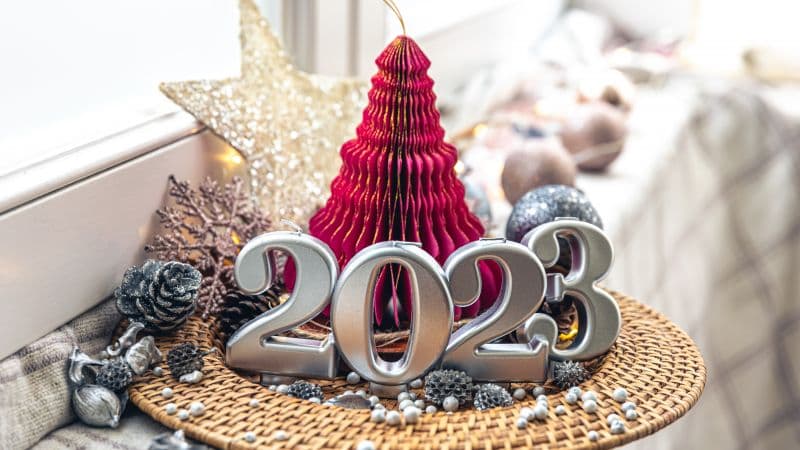 2023 New year 5K Wallpaper