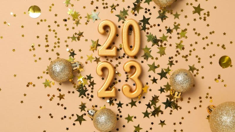 2023 New year Happy New Year Wallpaper