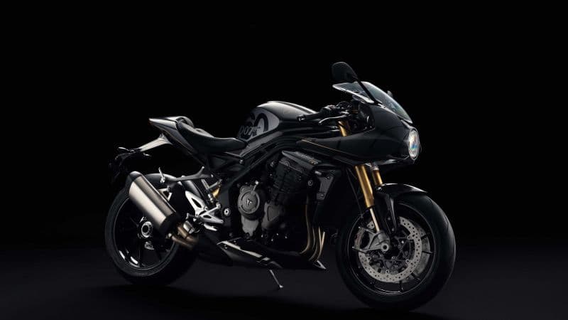 Triumph Speed Triple 1200 RR Bond Edition AMOLED Wallpaper