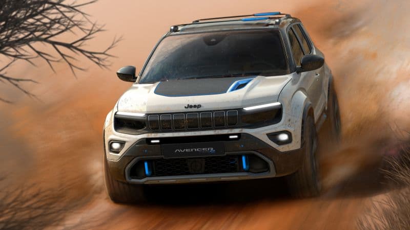 Jeep Avenger 4x4 Concept Off-Road SUV Wallpaper