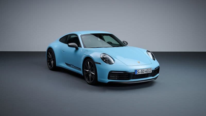 Porsche 911 Carrera T 8K Wallpaper
