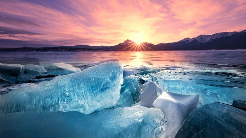 Abraham Lake Alberta Wallpaper