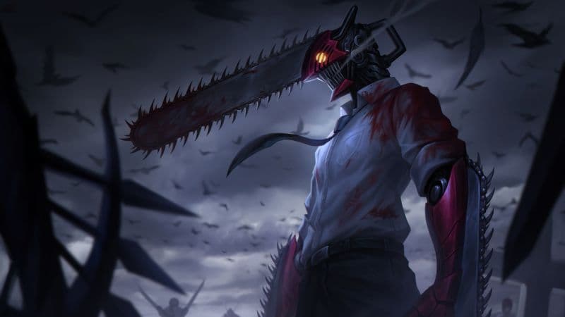 Denji 8K Wallpaper