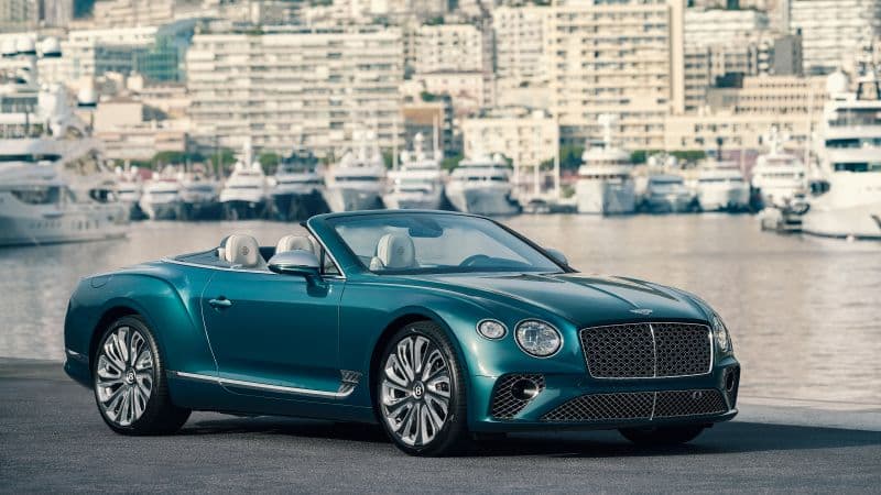 Bentley Continental GT V8 Convertible 8K Wallpaper