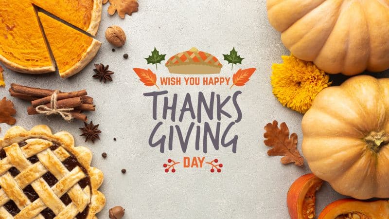 Happy Thanksgiving Pumpkins Wallpaper