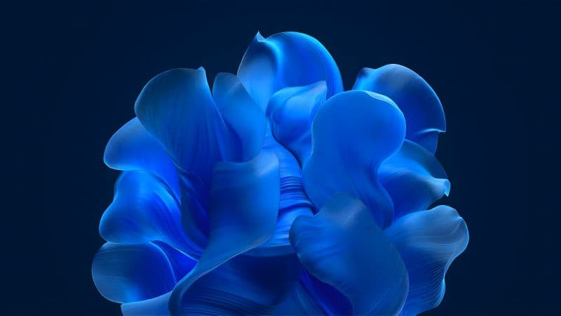 Windows 11 Blue aesthetic Wallpaper