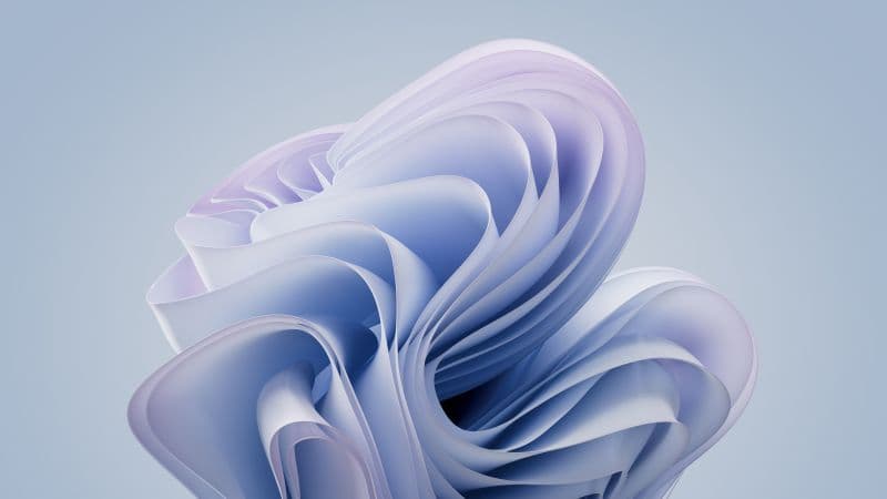 Surface Pro 9 Pastel blue Wallpaper