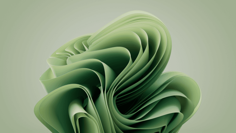 Surface Pro 9 Pastel green Wallpaper