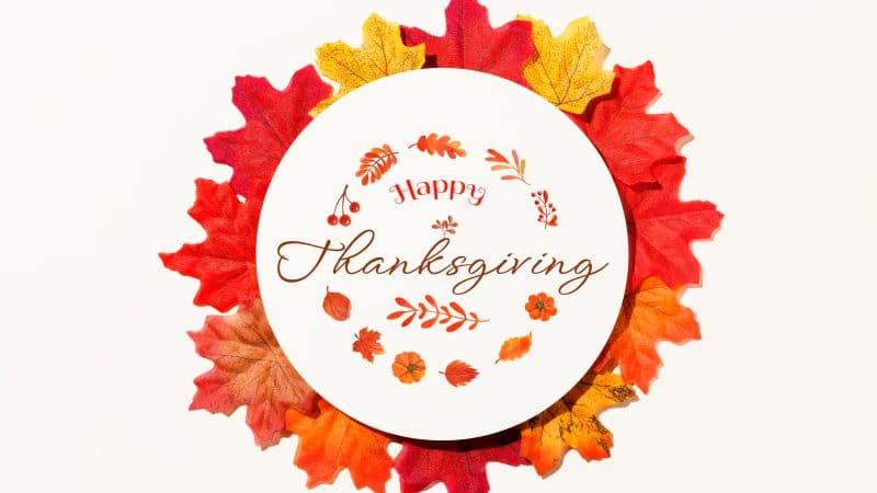 Happy Thanksgiving Fall Wallpaper