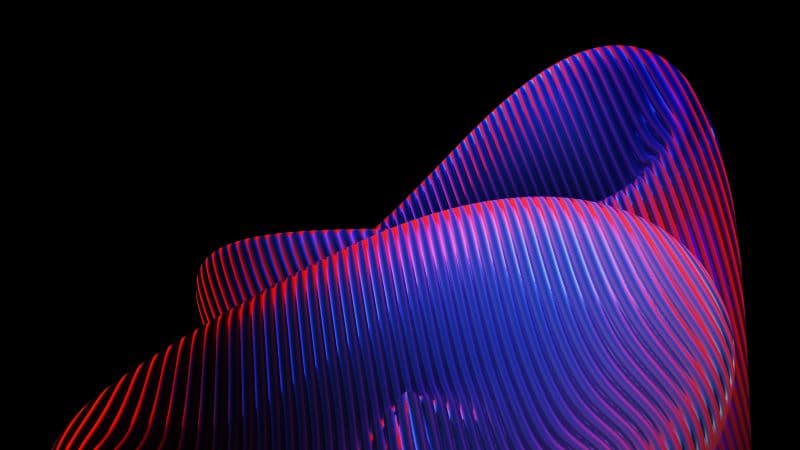 3D background 3D lines Wallpaper