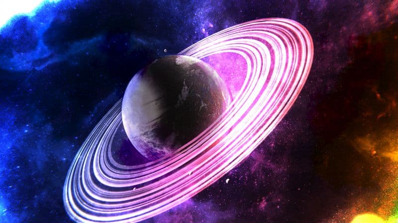 Saturn Rings of Saturn Wallpaper