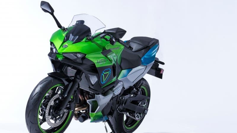 Kawasaki Ninja HEV Electric Sports bikes Wallpaper