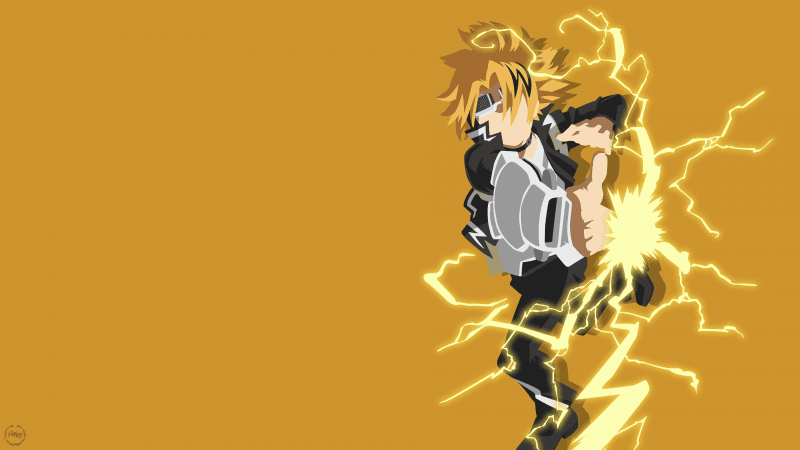 Denki Kaminari Stun Gun Hero Wallpaper