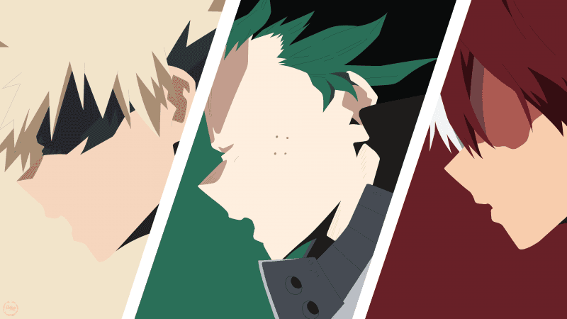 Katsuki Bakugo Izuku Midoriya Wallpaper