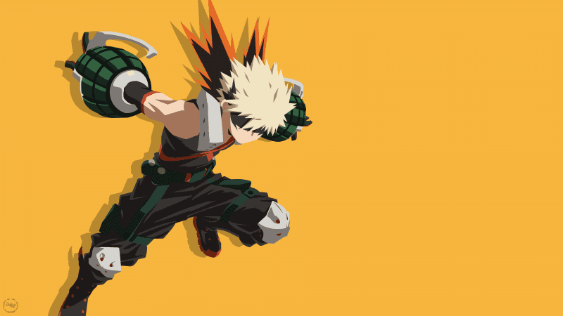 Katsuki Bakugo My Hero Academia Wallpaper