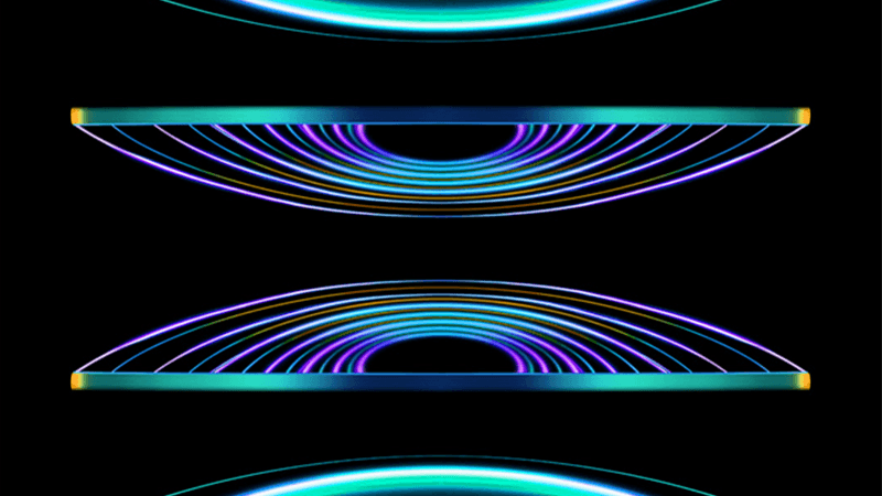 iPad Pro M2 Black background Wallpaper