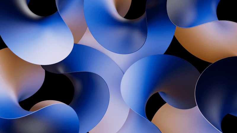 Blue abstract Abstract curves Wallpaper