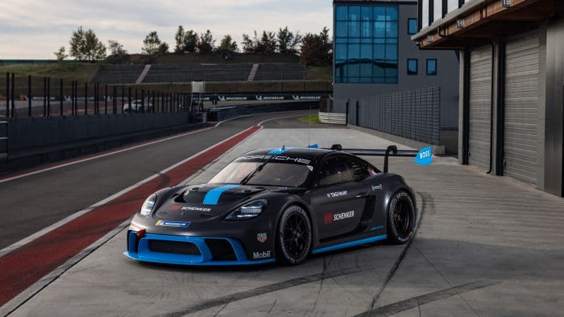 Porsche 718 Cayman GT4 ePerformance 2023 Wallpaper