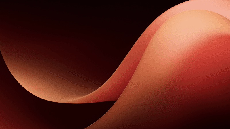 Microsoft Surface Duo 2 Orange background Wallpaper