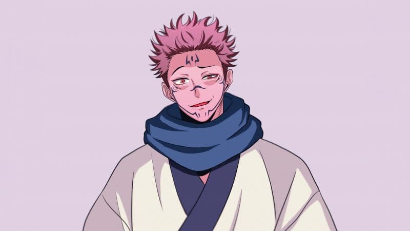Sukuna in Jujutsu Kaisen Wallpaper