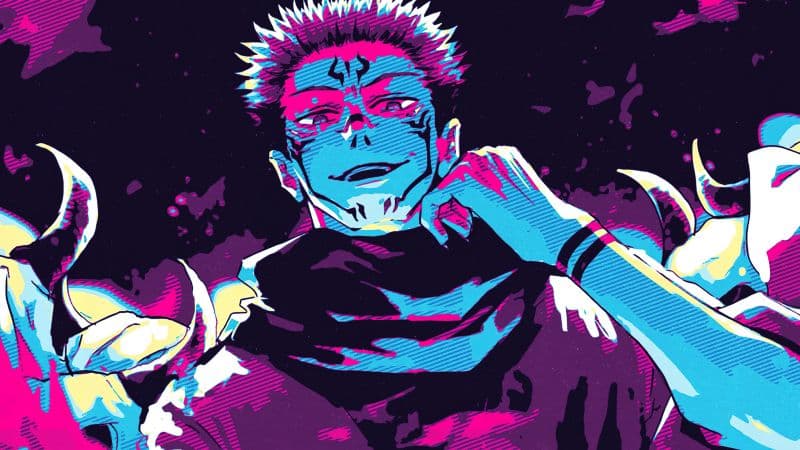 Sukuna Illustration Wallpaper