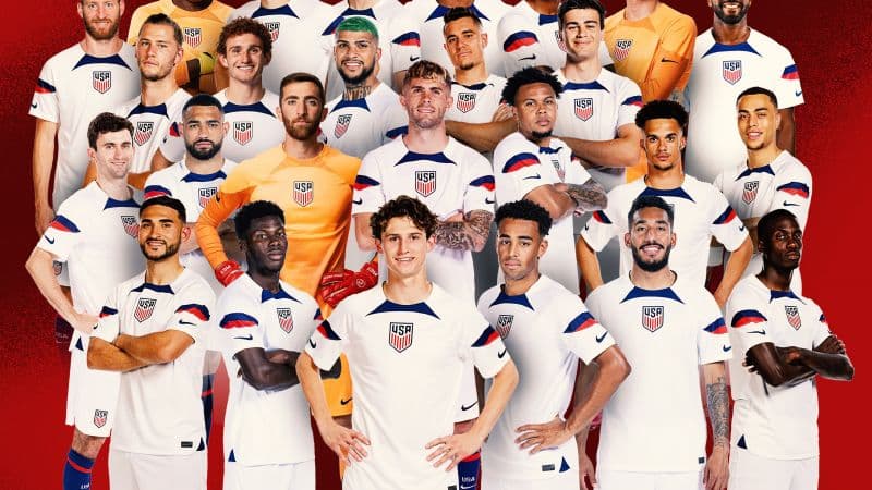 USMNT World Cup 2022 roster 2022 USMNT World Cup squad Wallpaper