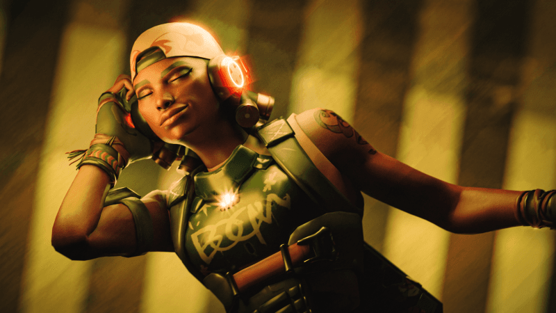 Raze Valorant 3D Wallpaper