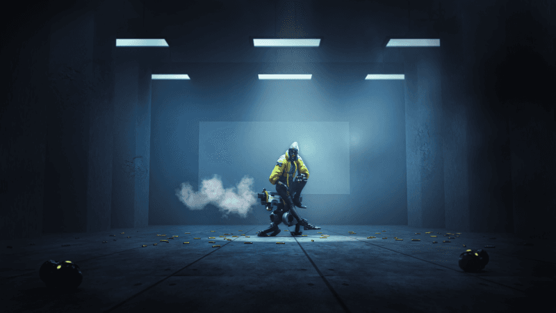 Killjoy 3D Render Wallpaper